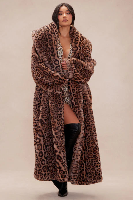 Cheater Pressed Luxury Fur Warming Trench