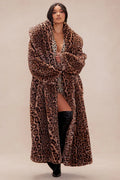 Cheater Pressed Luxury Fur Warming Trench