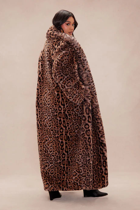 Cheater Pressed Luxury Fur Warming Trench
