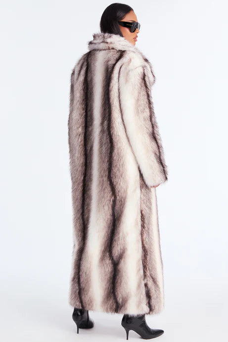 Ccoon Luxury Fur Warming Trench