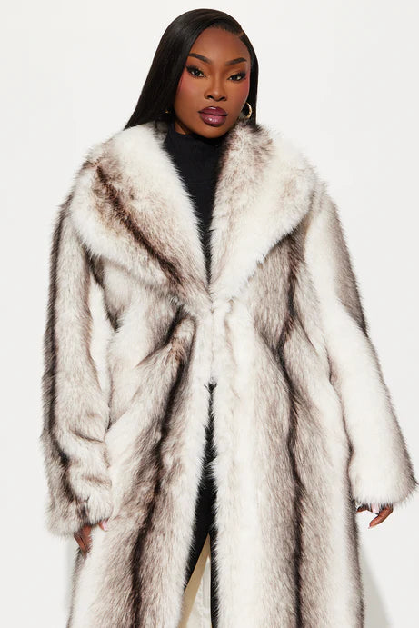 Ccoon Luxury Fur Warming Trench