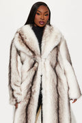 Ccoon Luxury Fur Warming Trench